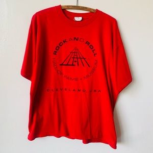 Vintage Rock and Roll Hall of Fame Cleveland Ohio Shirt